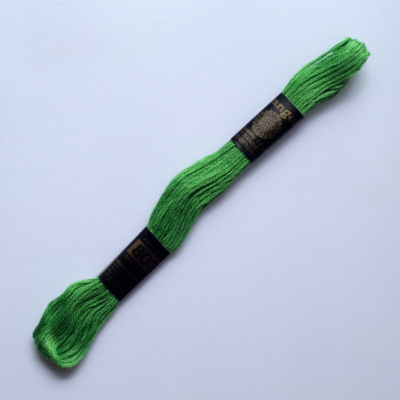 Rangoli embroidery thread