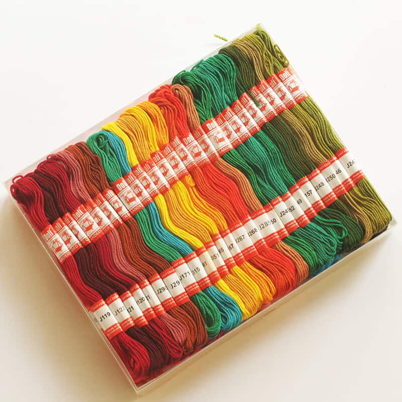 Doli embroidery thread set value pack | Best Price | Embroidery thread ...