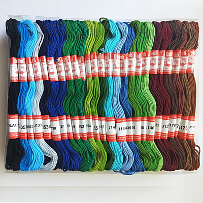 Doli embroidery thread value pack 100 pieces | Best Price | Embroidery ...