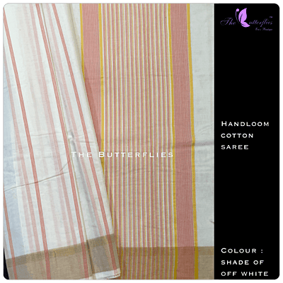 Handloom cotton Saree LMSSHCS12119
