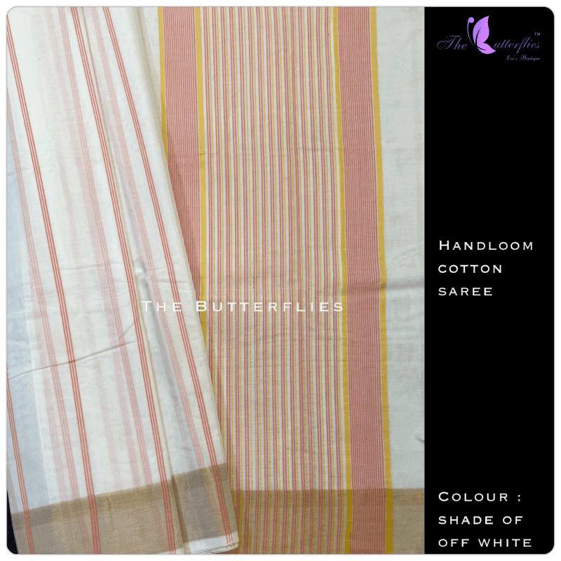 Handloom cotton Saree LMSSHCS12119