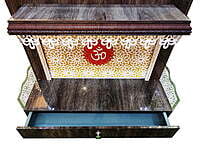 Acrylic Om Mandir With WPC Base SB4001 Acrylic Om Mandir With WPC Base SB4001