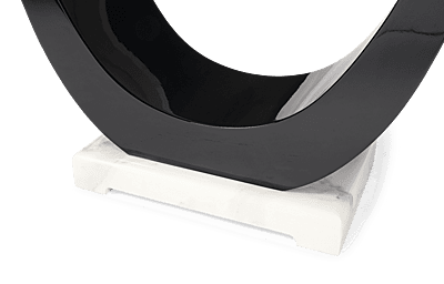 Vikinterio Milan 7 Piece White Modern Rectangle Dinette Dining Room Table Set of 6