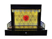 Acrylic Om Mandir With WPC Base SB4001 Acrylic Om Mandir With WPC Base SB4001