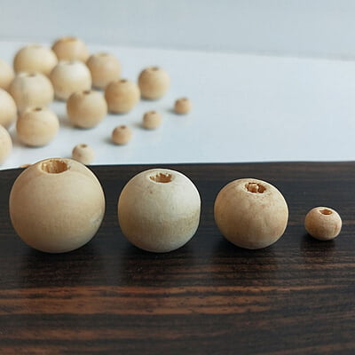 Wooden Beads Natural