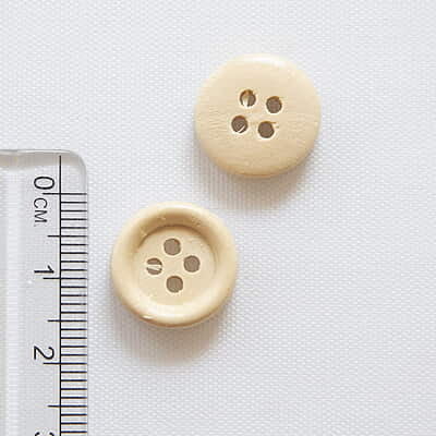 Wood Button Natural Wood Button Natural