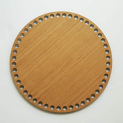 Crochet basket base Crochet basket base