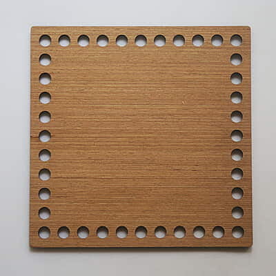 Crochet basket base Crochet basket base