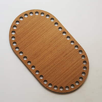 Crochet basket base Crochet basket base