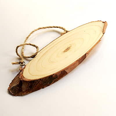 Wood log Oval Wood log Oval