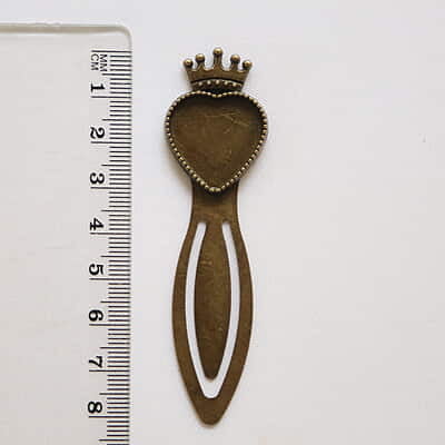 Antique Bronze Book Mark Modal 110