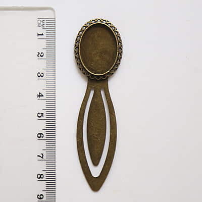 Antique Bronze Book Mark Modal 109