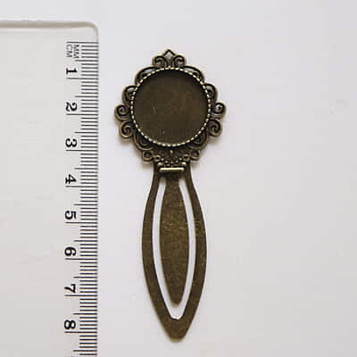 Antique Bronze Book Mark Modal 106 Antique Bronze Book Mark Modal 106