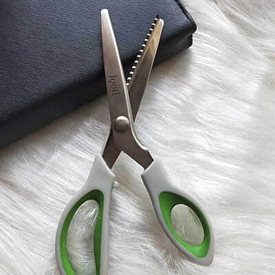 Jyoti Zig Zag Scissor Stainless Steel Jyoti Zig Zag Scissor Stainless Steel