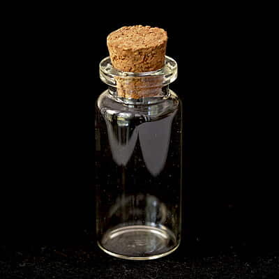 Message Glass Bottle