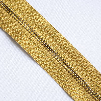 Bag Zip With Golden Teeth