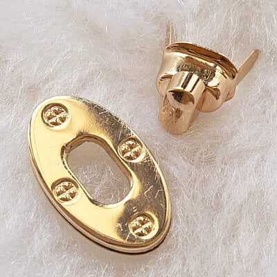 Bag Buckle  Gold Modal Three Bag Buckle  Gold Modal Three