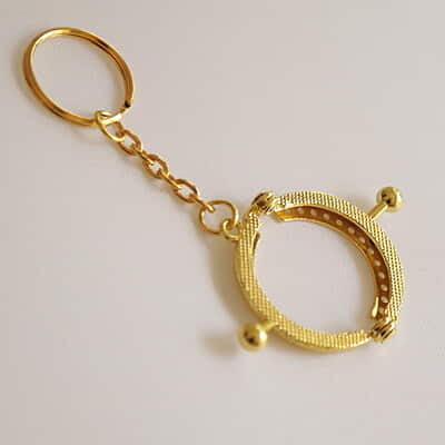 Purse frame with Key Chain 4 cm Purse frame with Key Chain 4 cm