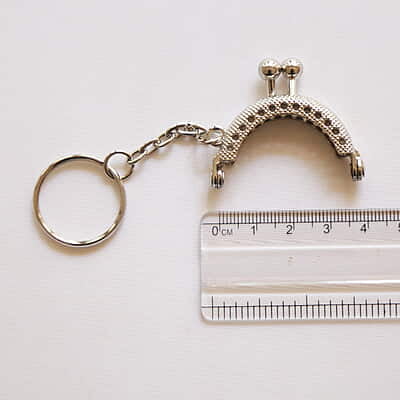 Purse frame with Key Chain 4 cm Purse frame with Key Chain 4 cm