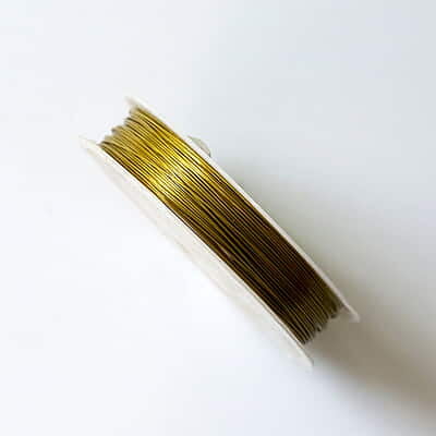 Metal Wire Gold 0.50 mm Metal Wire Gold 0.50 mm