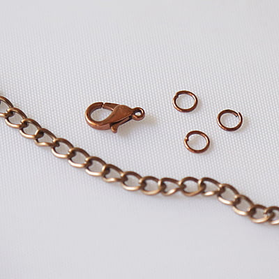 Chain Modal Three Copper Chain Modal Three Copper