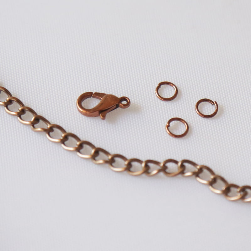 Chain Modal Three Copper Chain Modal Three Copper