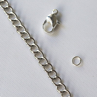 Chain Modal Three Chrome Silver Chain Modal Three Chrome Silver