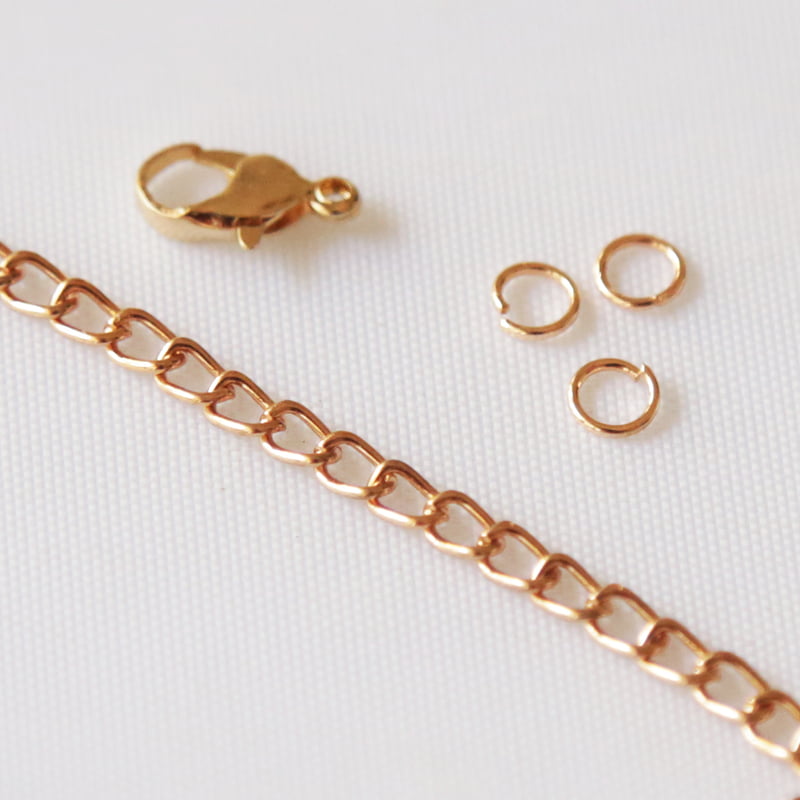 Chain Modal Two Rose Gold Small Chain Modal Two Rose Gold Small