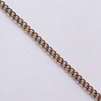 Chain Modal Two Antique Gold Chain Modal Two Antique Gold