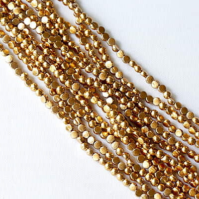 Half Cut Beads 4mm