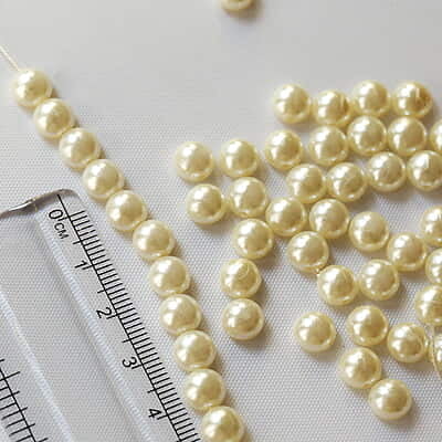 Half Cut Beads 8mm