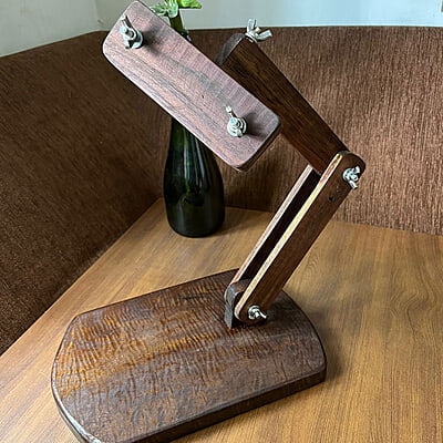 Embroidery Stand Table Top Teak Wood