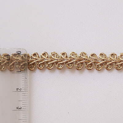 Dull Gold Lace Design 100