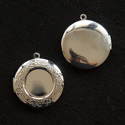 Openable Pendant Silver