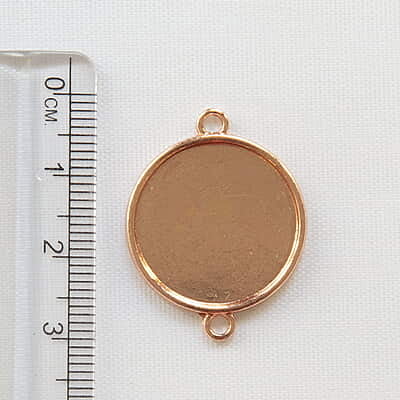 Dark Rose Gold Bracelet Bezel Modal 100