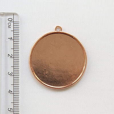 Pendant Dark Rose Gold Modal 103 Pendant Dark Rose Gold Modal 103