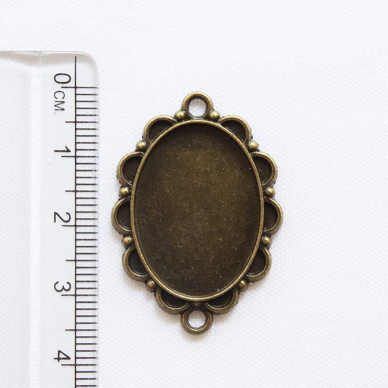 Antique Bronze Bracelet Bezel Modal 109 Antique Bronze Bracelet Bezel Modal 109