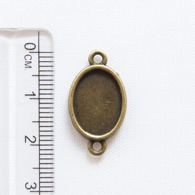 Antique Bronze Bracelet Bezel Modal 107