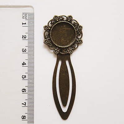Antique Bronze Book Mark Modal 100 Antique Bronze Book Mark Modal 100