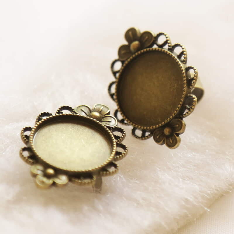 Finger Ring Antique Bronze Modal 09 Finger Ring Antique Bronze Modal 09