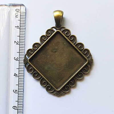 Pendant Antique Bronze Modal 107 Pendant Antique Bronze Modal 107