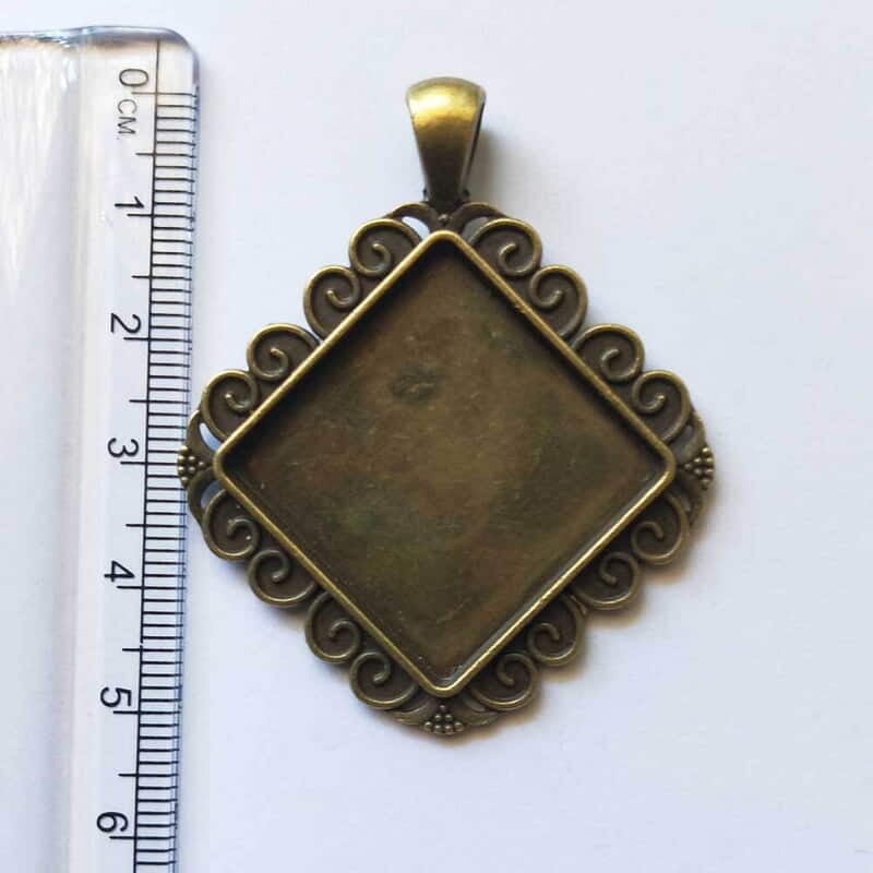 Pendant Antique Bronze Modal 107 Pendant Antique Bronze Modal 107