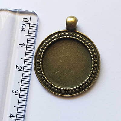 Pendant Antique Bronze Modal 105 Pendant Antique Bronze Modal 105