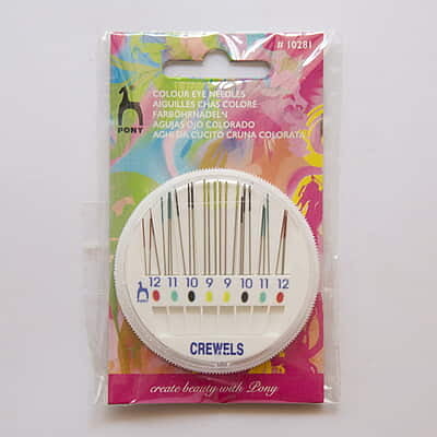 Pony Coloured Needle Compact Crewels Pony Coloured Needle Compact Crewels