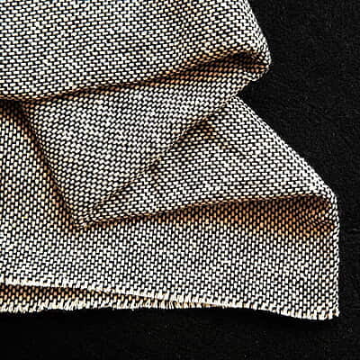 Monk Cloth Black & White Monk Cloth Black & White