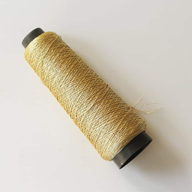 Zari Thread Gold 6 Strand Zari Thread Gold 6 Strand
