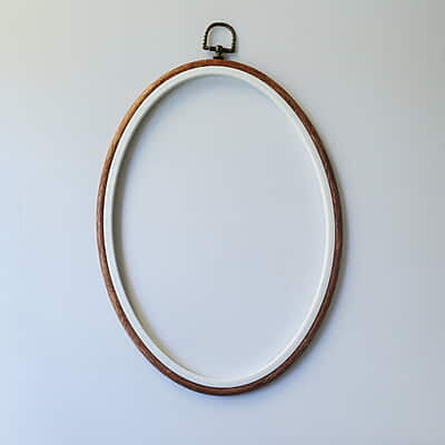 Embroidery Flexi Hoop Oval Embroidery Flexi Hoop Oval