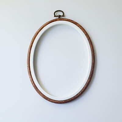 Embroidery Flexi Hoop Oval Embroidery Flexi Hoop Oval