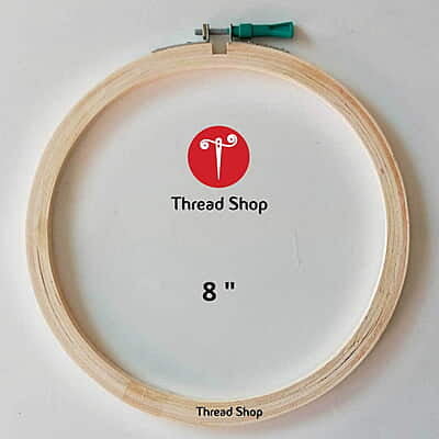 Circle Plastic Screw Wooden Hoop