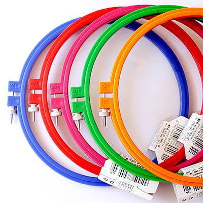 Pony Circle Fiber Hoop Assorted Colors